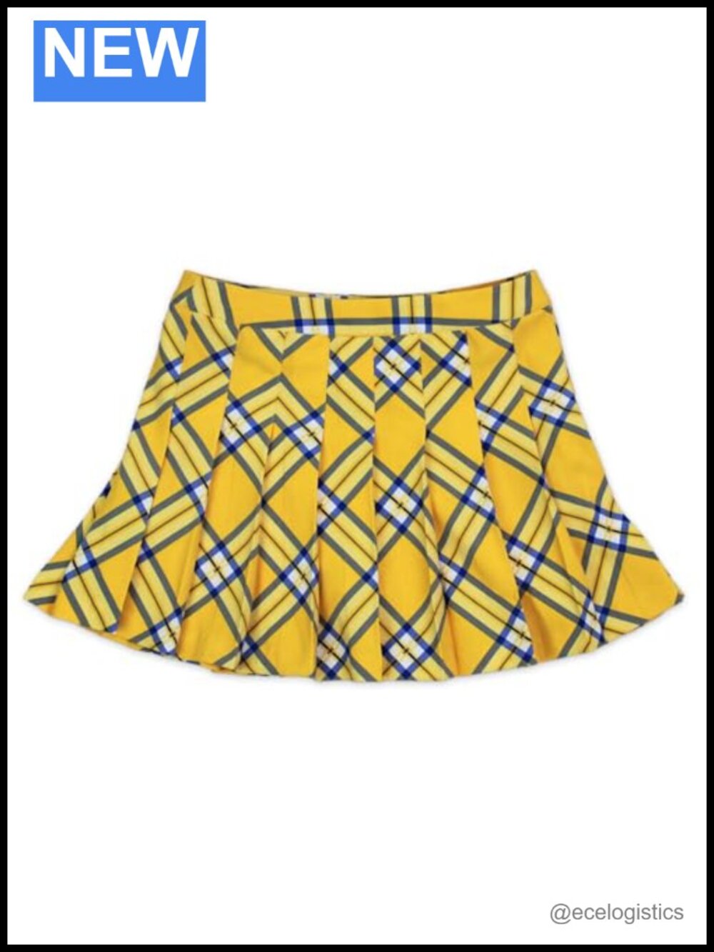 Clueless Cher High Rise Mini Plaid Skirt